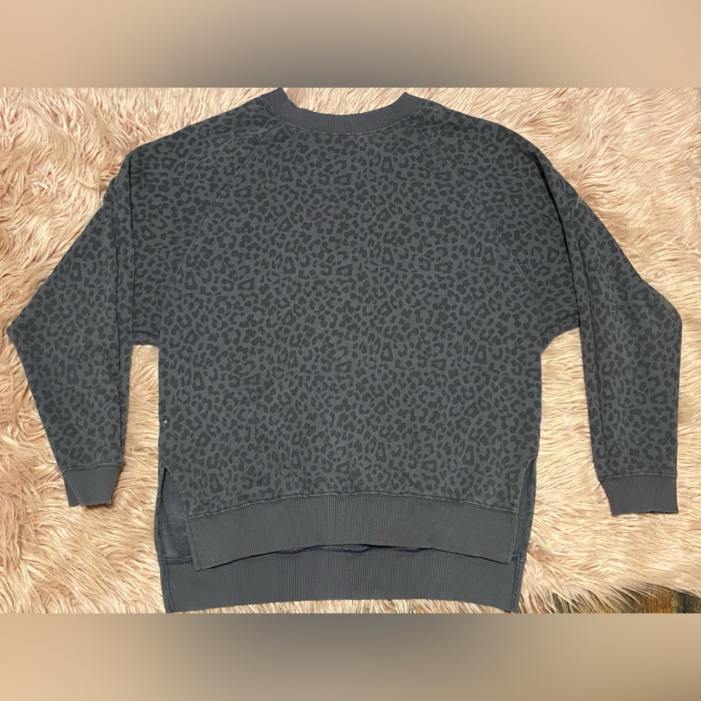 American eagle cheetah print sweater